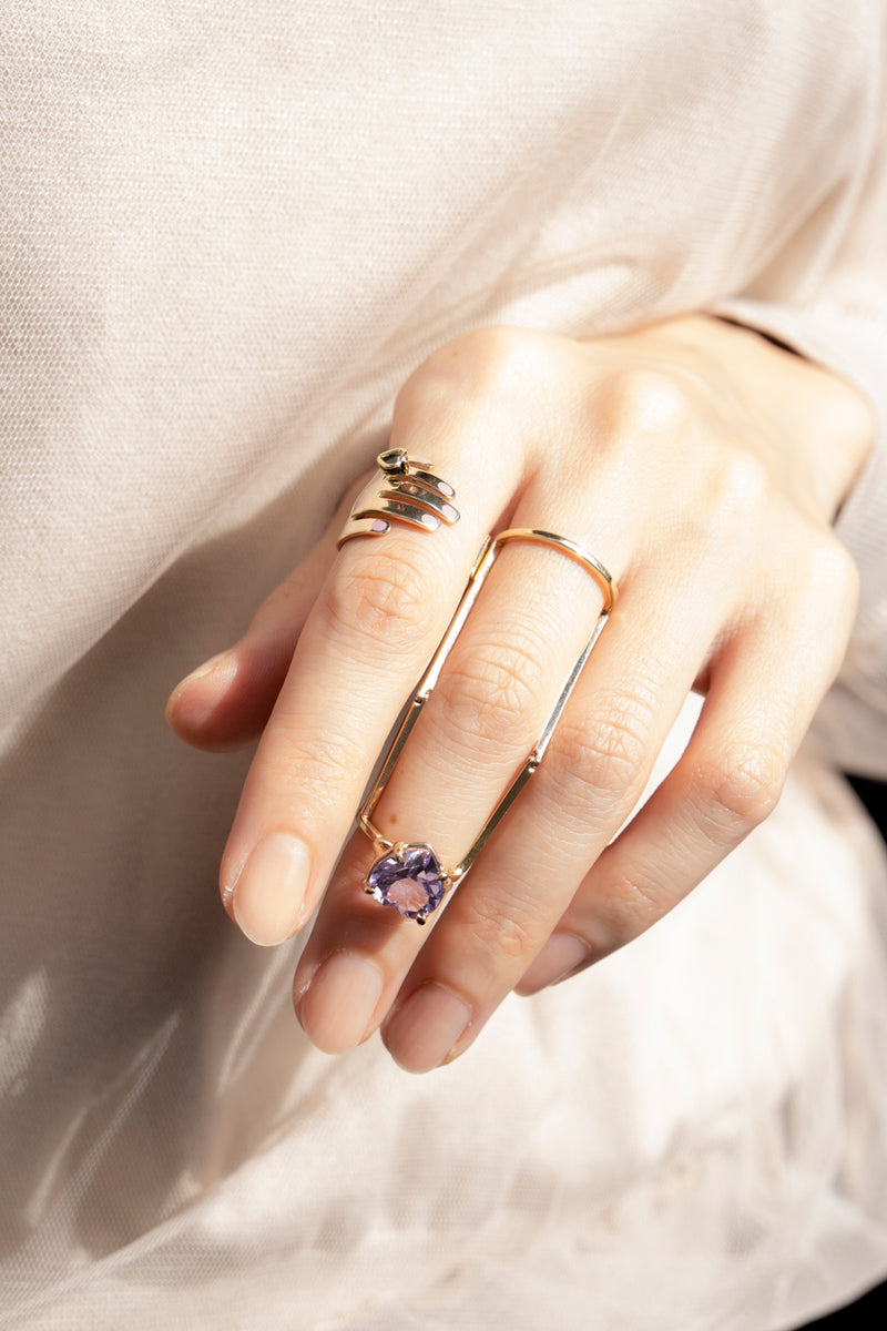 PALA Heart Structure Ring ストラクチャーリング/K10