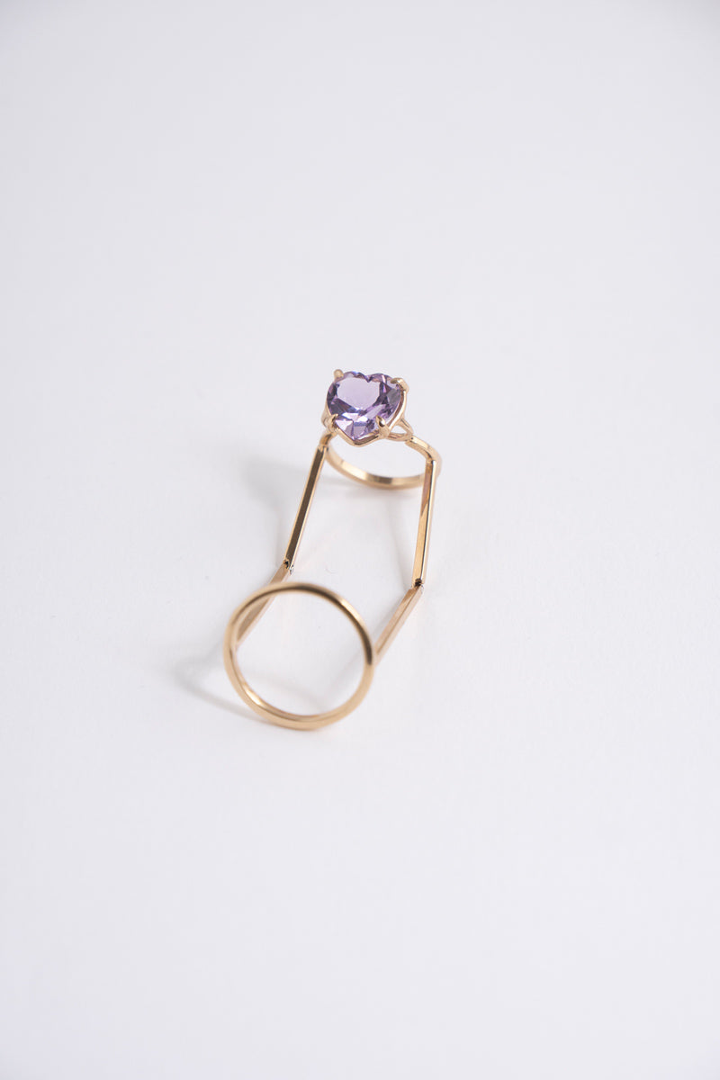 PALA Heart Structure Ring ストラクチャーリング/K10