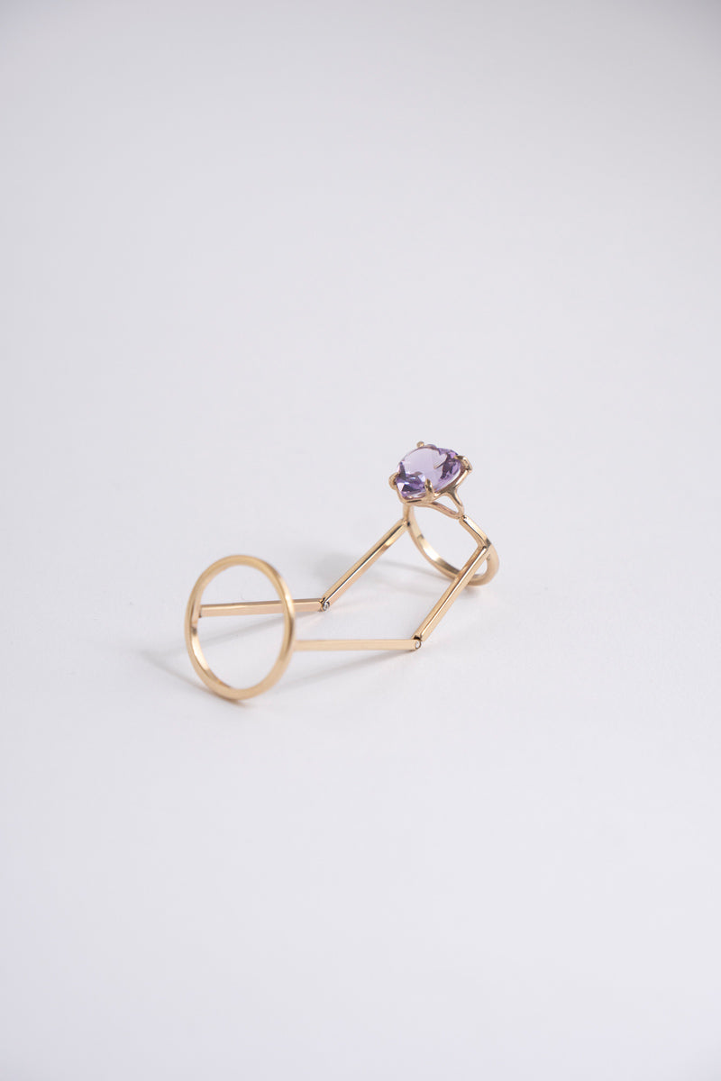 PALA Heart Structure Ring ストラクチャーリング/K10