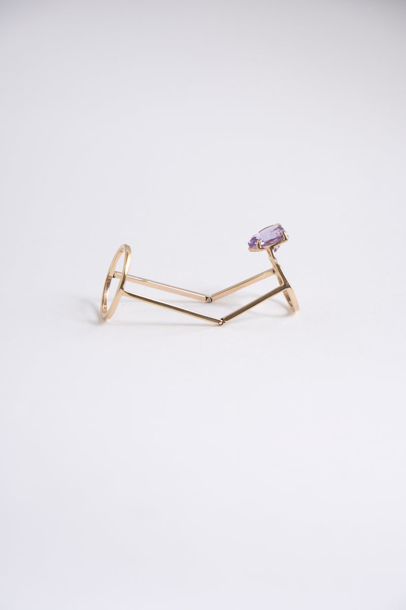 PALA Heart Structure Ring ストラクチャーリング/K10