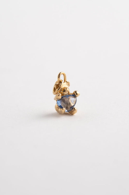 PALA TEDDY BEAR blue sapphire pendant top ブルーサファイアペンダントトップ
