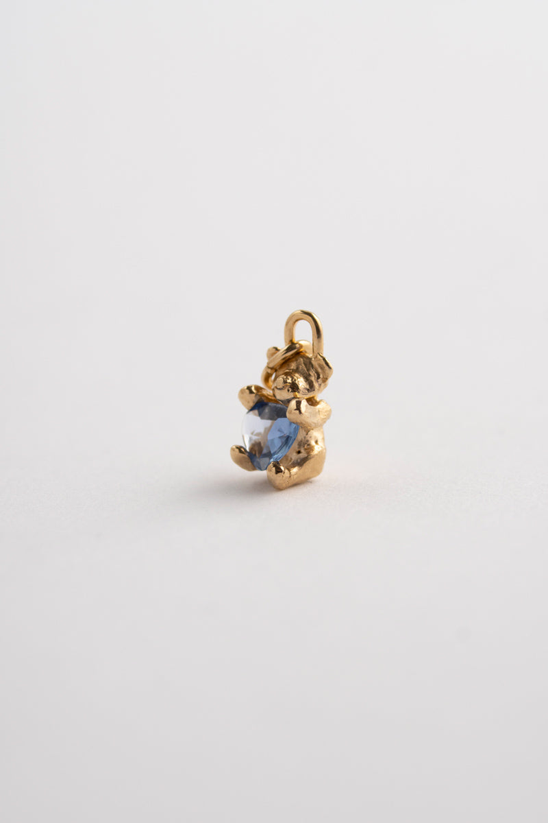 PALA TEDDY BEAR blue sapphire pendant top ブルーサファイアペンダントトップ