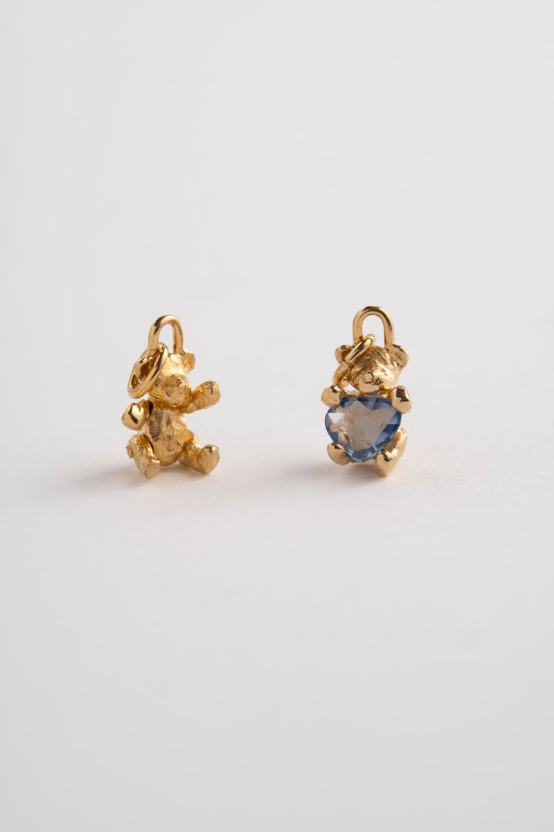 PALA TEDDY BEAR blue sapphire pendant top ブルーサファイアペンダントトップ