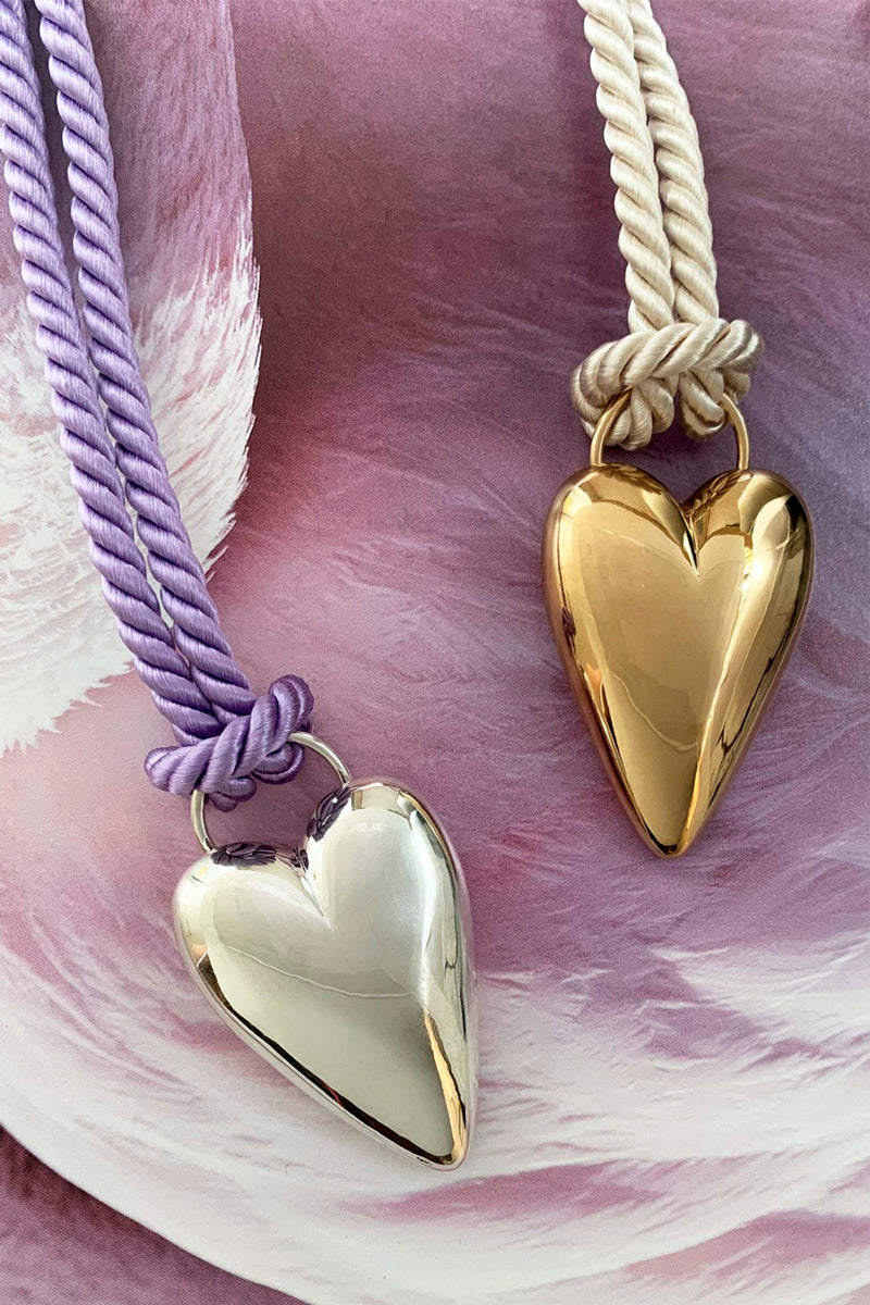 PALA BALOON Heart Ring & Pendant Ring & Necklace /Silver