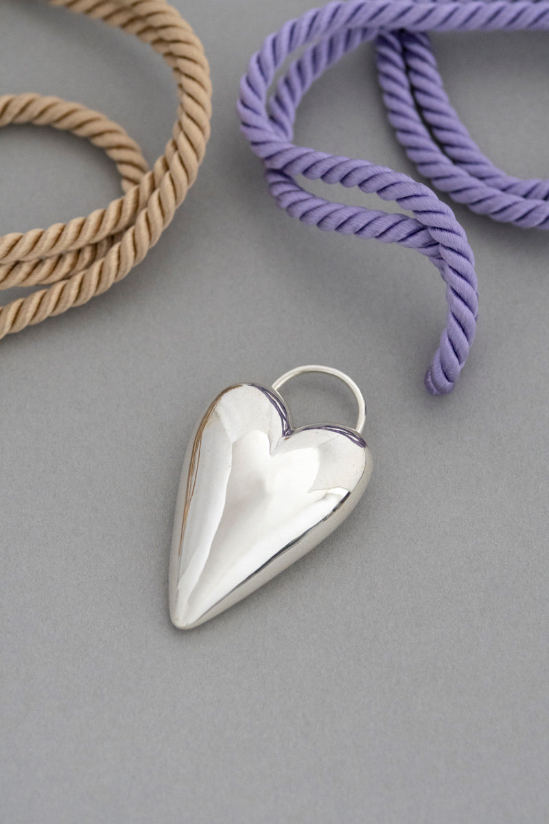 PALA BALOON Heart Ring & Pendant Ring & Necklace /Silver