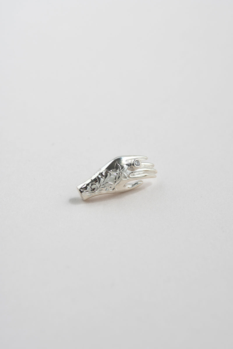 PALA FIGA ダイヤモンドハンドピアス diamond /Silver