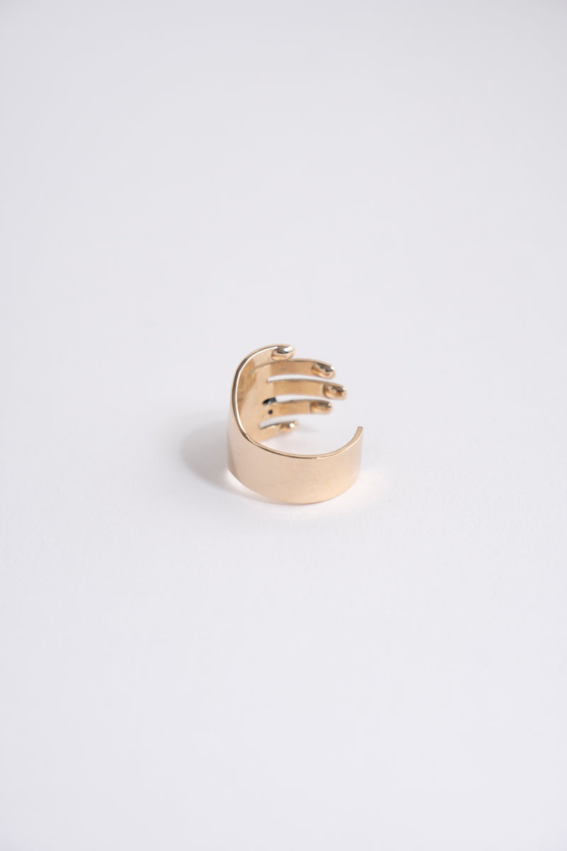 PALA Scarlet Onix Heart Ring オニキススカーレットリング/K10