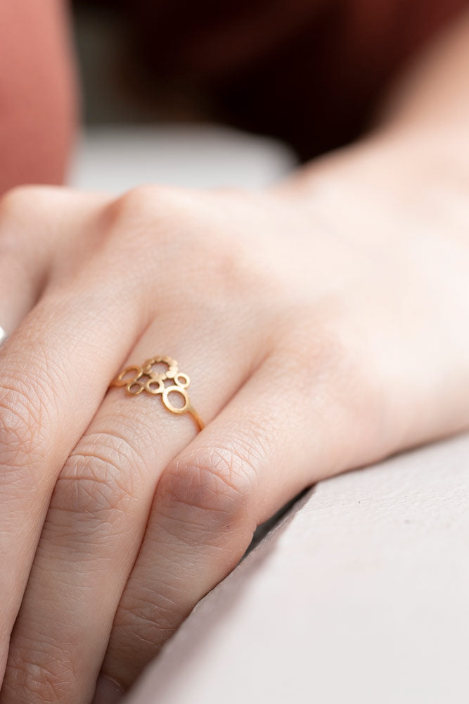 Perche? Bubble Ring 2/K18