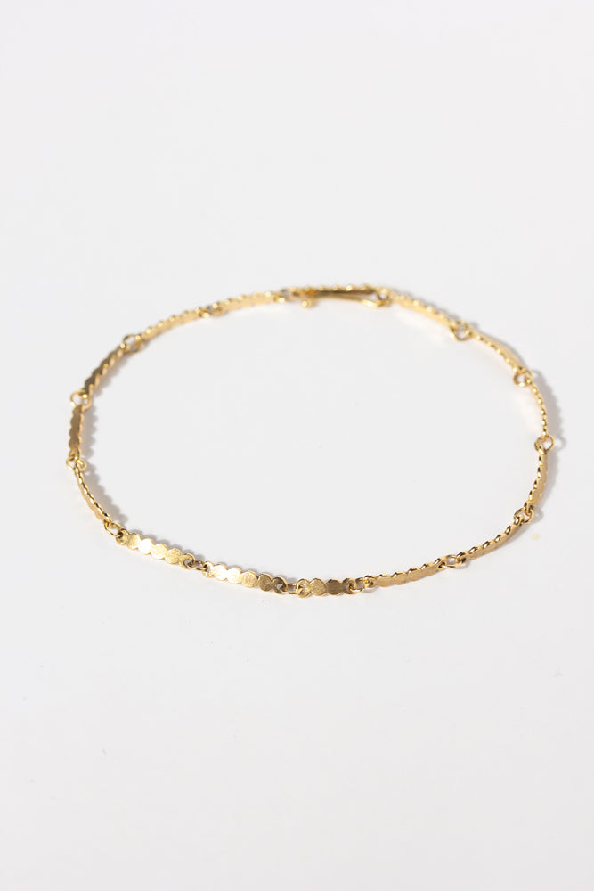 Perche? marumaru bangle gold bangle/K18