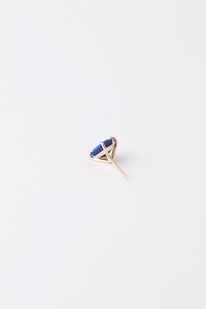 simmon 1 stone pierce lapis lazuli pierce/K10
