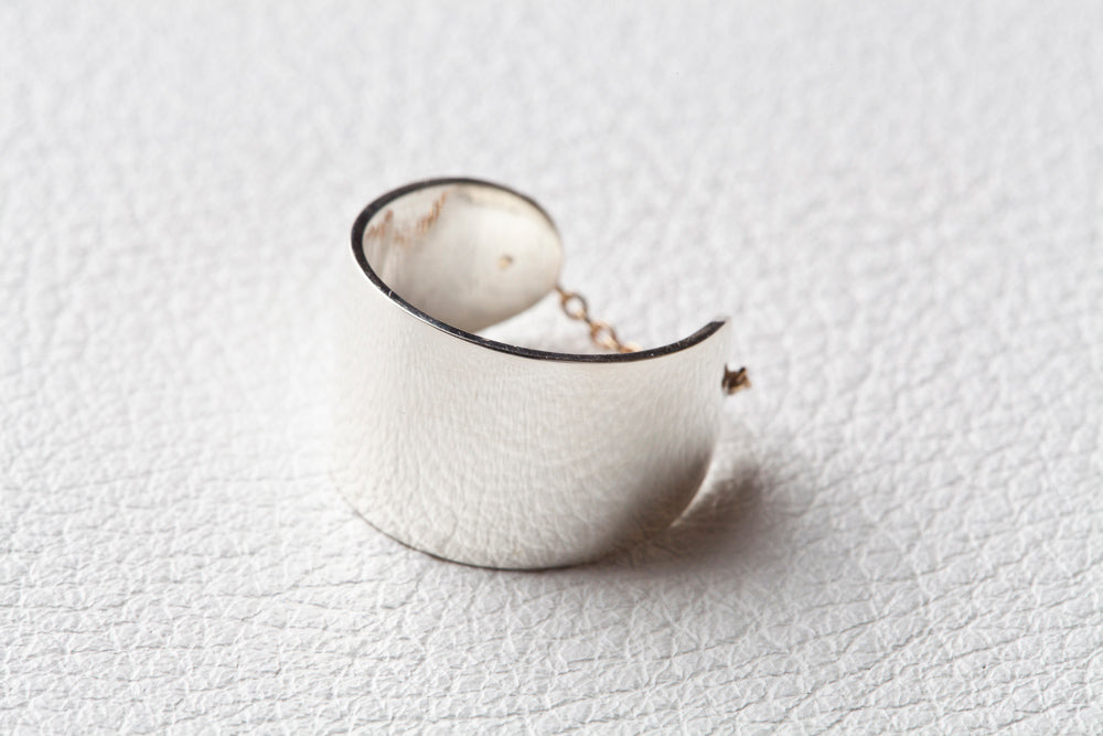 simmon Basic Flat & Chain Ring /Silver