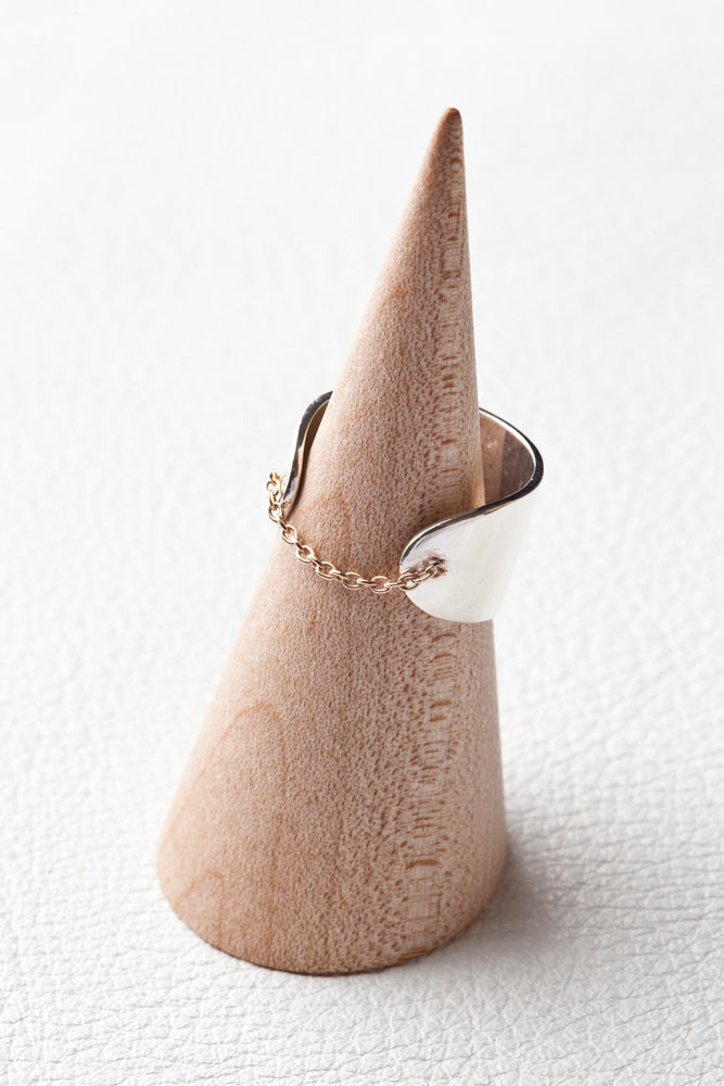 simmon Basic Flat & Chain Ring /Silver