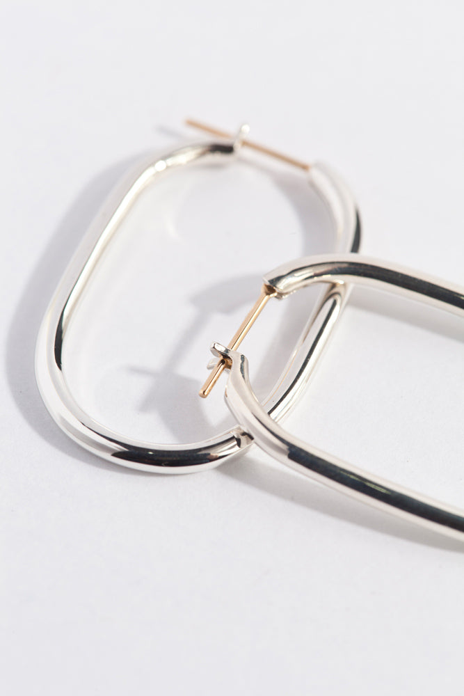 simmon Basic Oval pierce /Silver