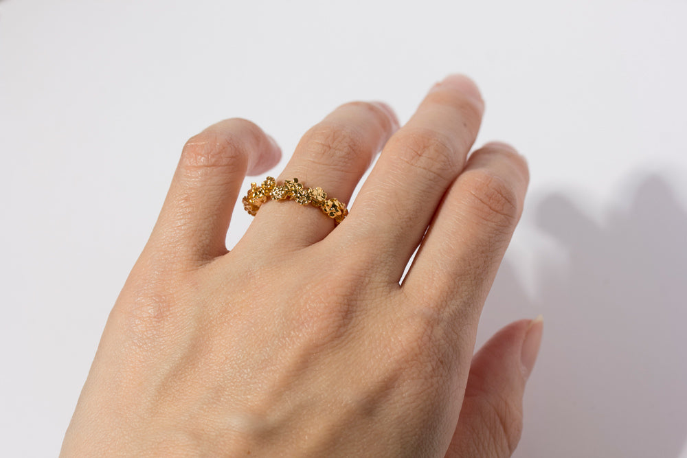 simmon Flower Crown Ring 花冠リング