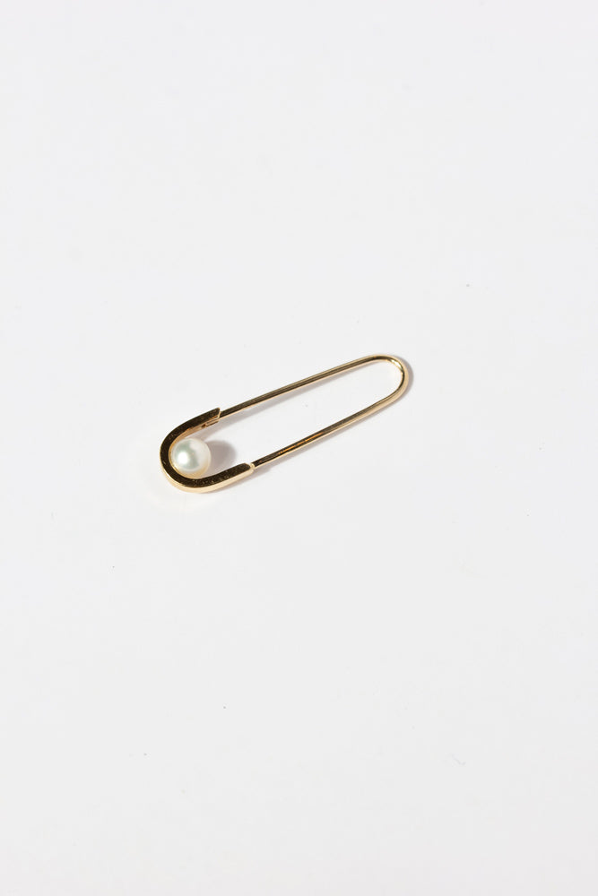 simmon Seta Drop Pearl Pierced earring S Drop pearl earrings S/K18