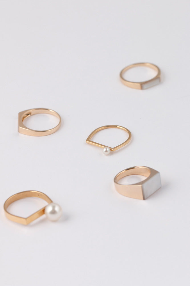 Seta Sealing on AKOYA Pearl Ring S あこやパール印台リングS/K18