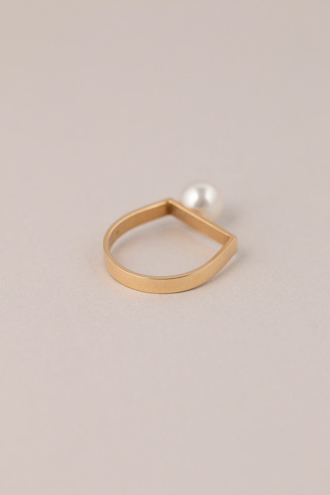 Seta Sealing on AKOYA Pearl Ring M