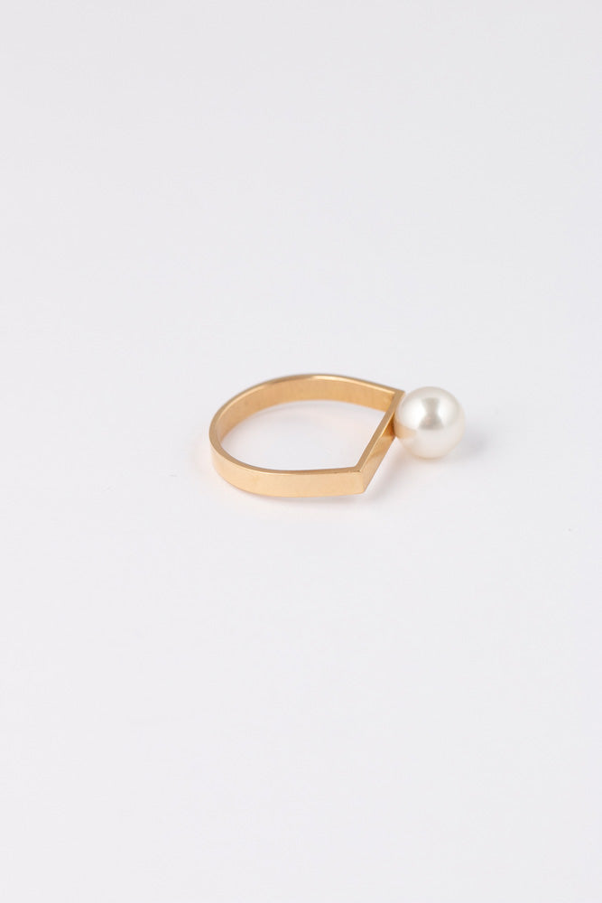 Seta Sealing on AKOYA Pearl Ring M