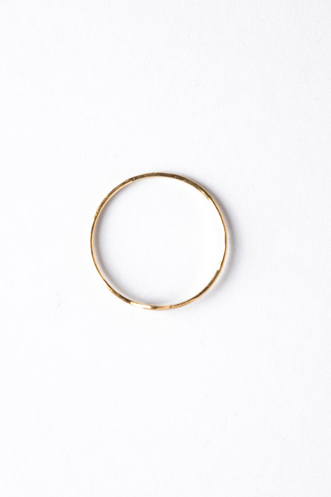 Perche? Single oval リング/K18