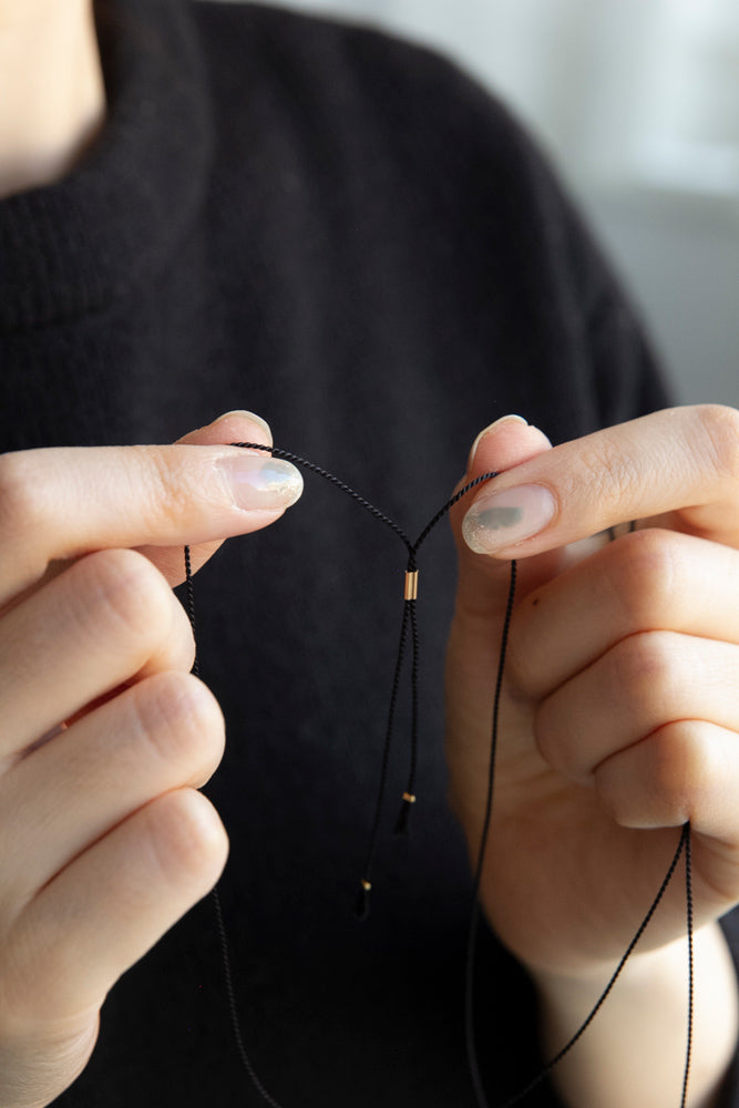 SU CANDY chrysoprase necklace/K18
