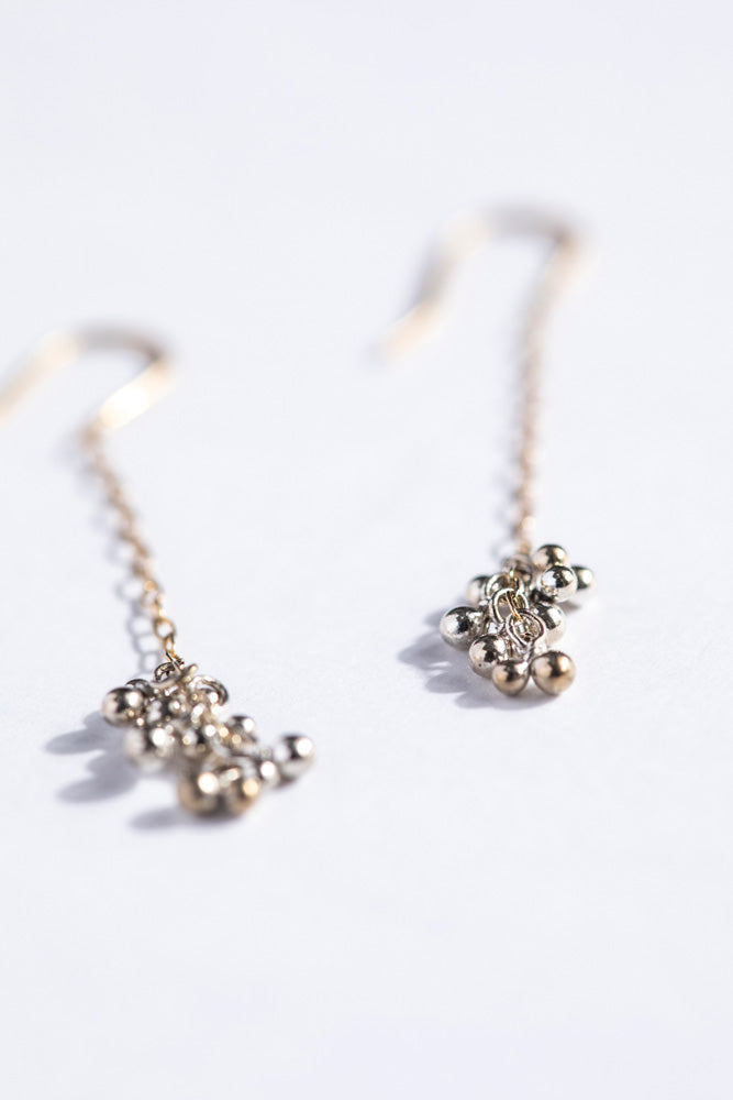 Perche? suzunari swing long Pierce ロングピアス1/K18