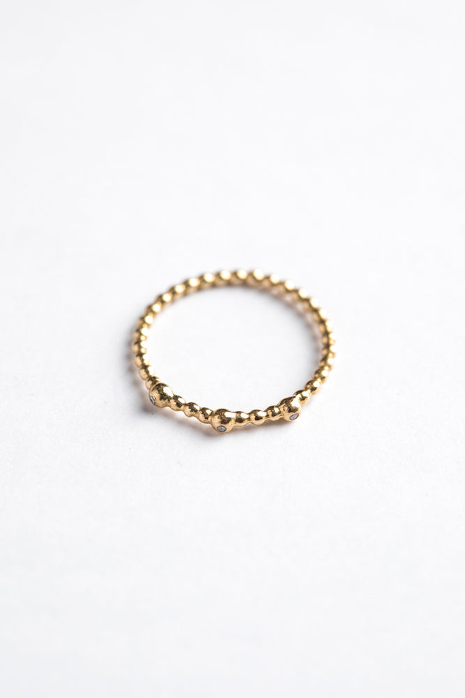 Perche? tsubu 3dia diamond Ring ダイヤリング/K18