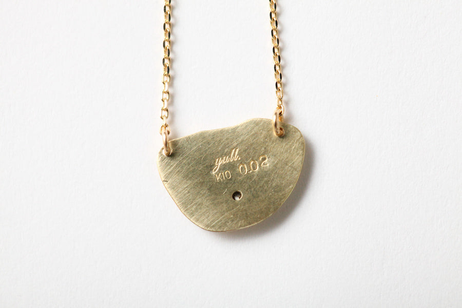 yull.intaglio slack chain ネックレス/K10