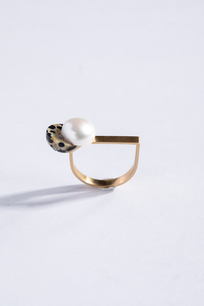yull. toricolor dalmatian ring/K10