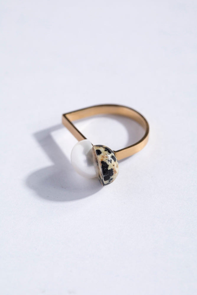yull. toricolor dalmatian ring/K10