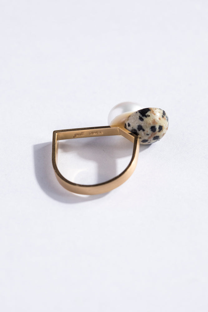 yull. toricolor dalmatian ring/K10
