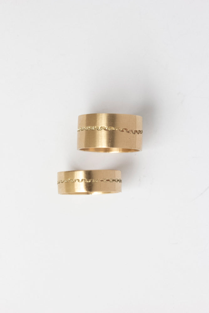 yull. intaglio chain ring6mm/K10
