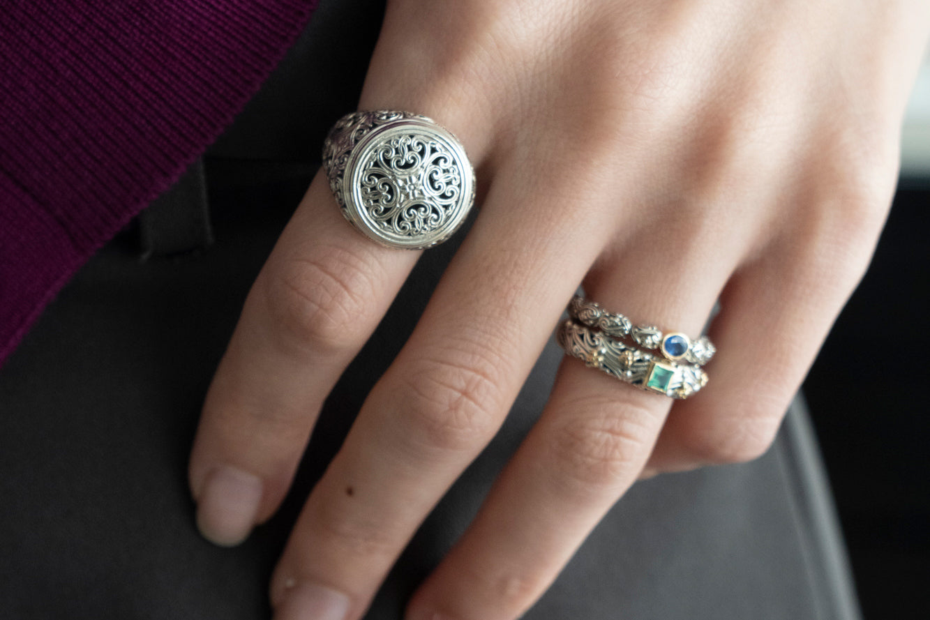 simmon Fox Ring シモン キツネリング