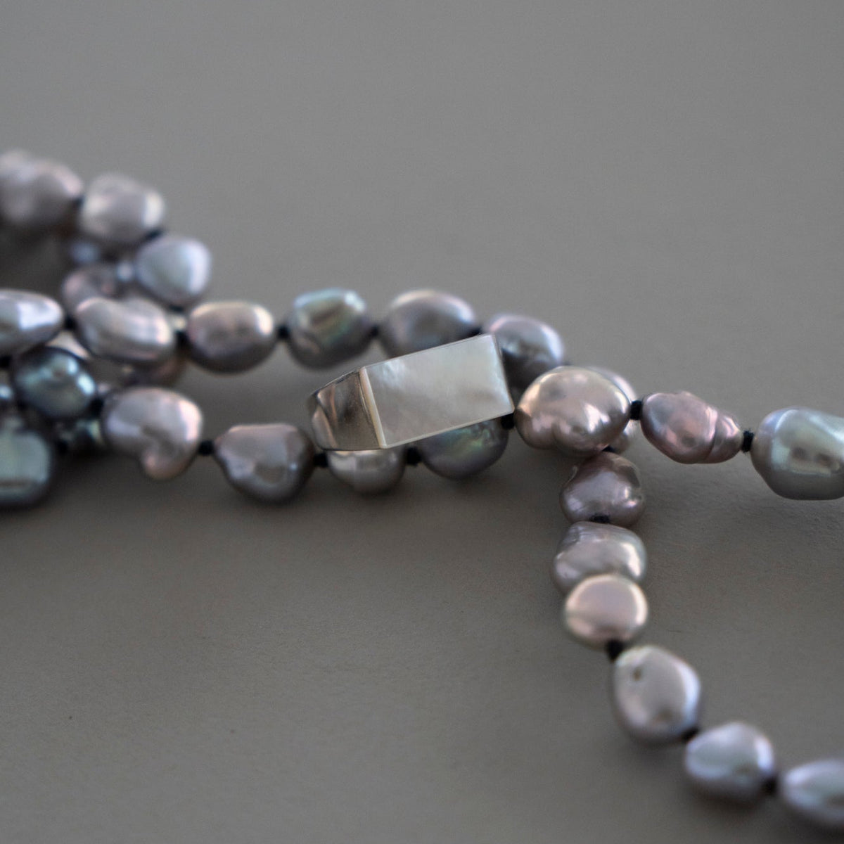 新品未使用品】Sheriche淡水pearl stationnecklace シェル＆パール 