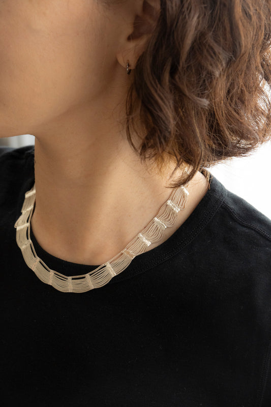 hannah keefe LACE NECKLACE ネックレス/Silver