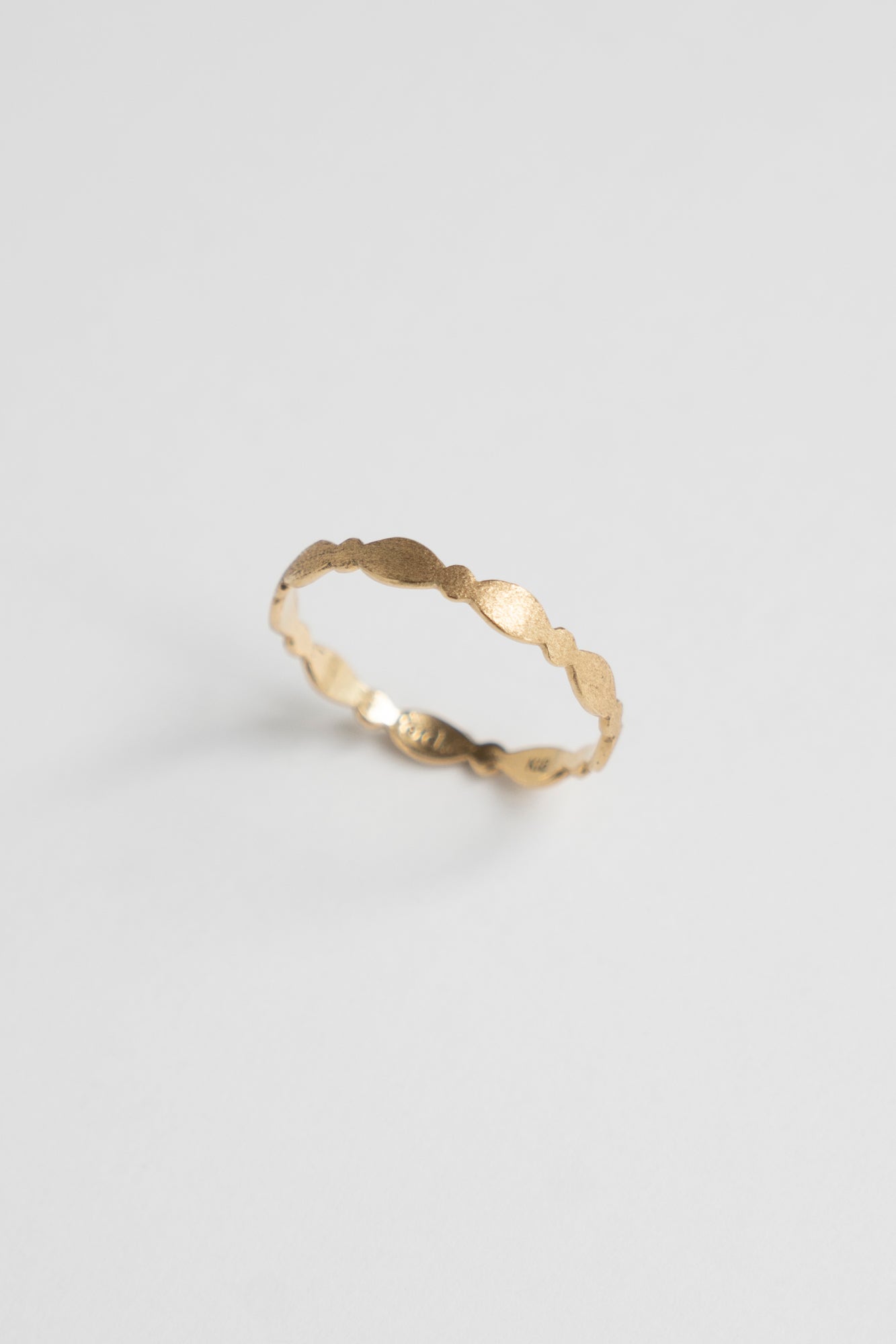 Perche? maru oval Ring１/K18
