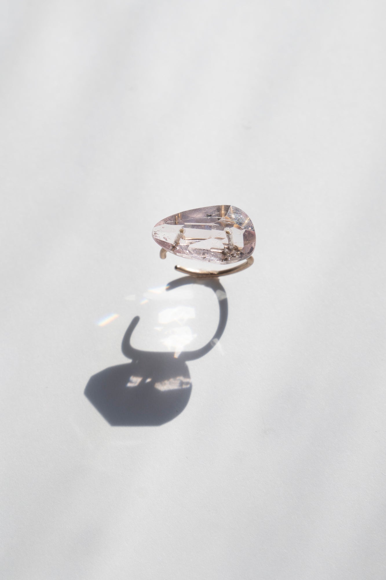MONAKA jewellery Morganite Ear Cuff /K10