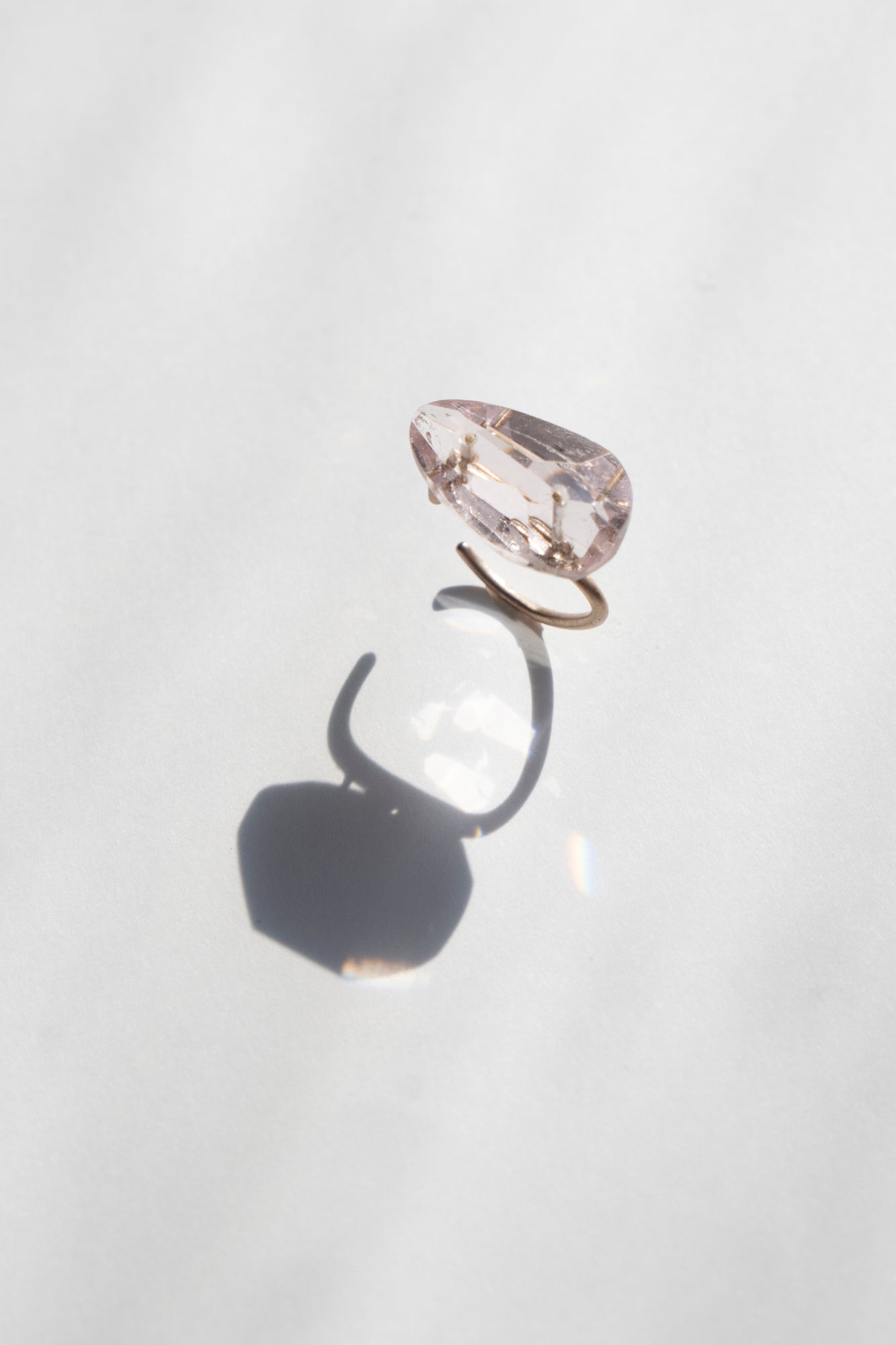 MONAKA jewellery Morganite Ear Cuff /K10