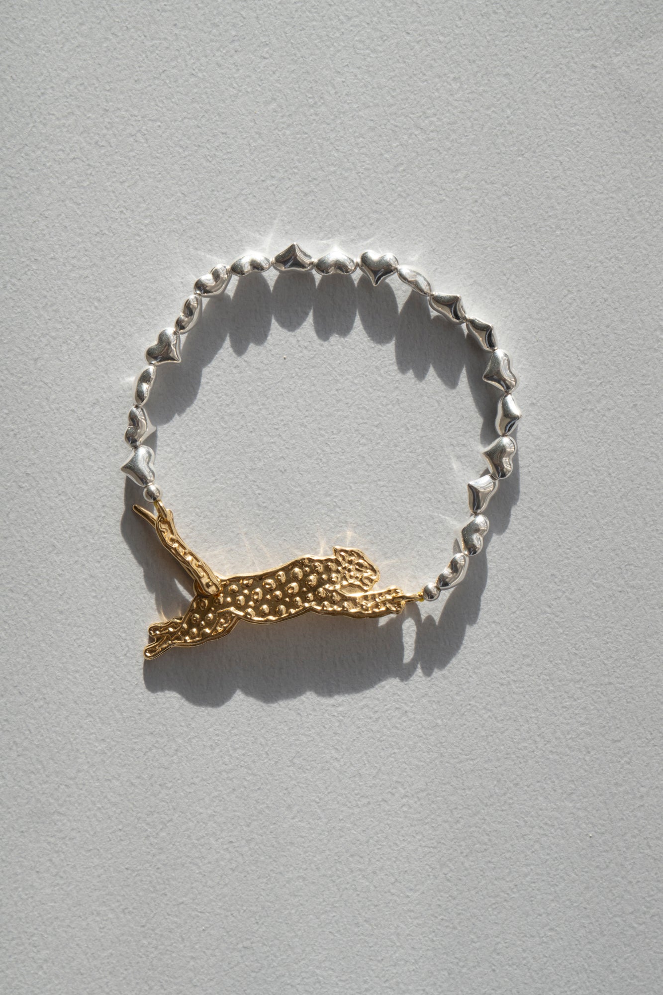 PALA Leopard Hook Bracelet Heart