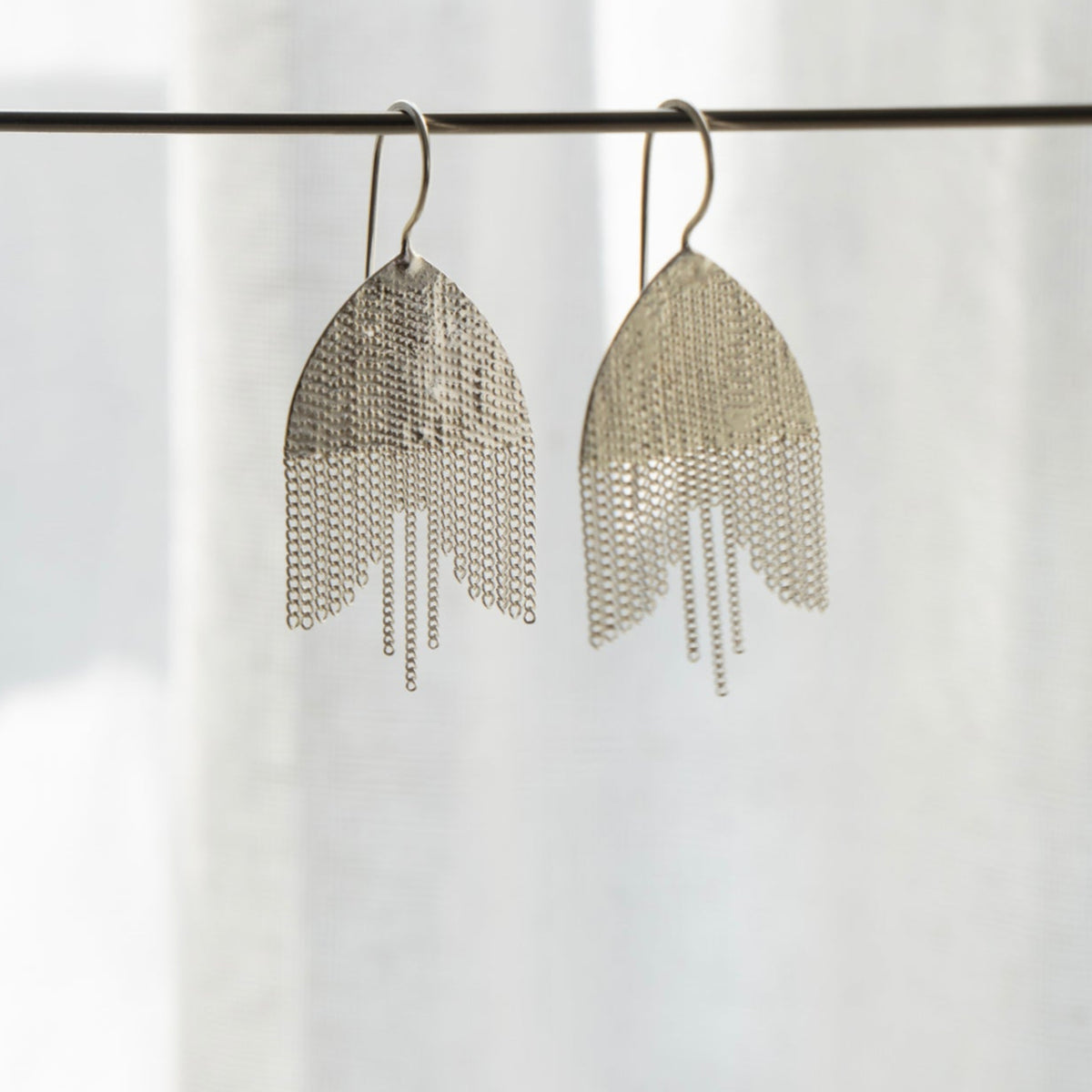 Hannah Keefe Snow Drop Pierced Earrings ハンナキーフ ピアス /Silver