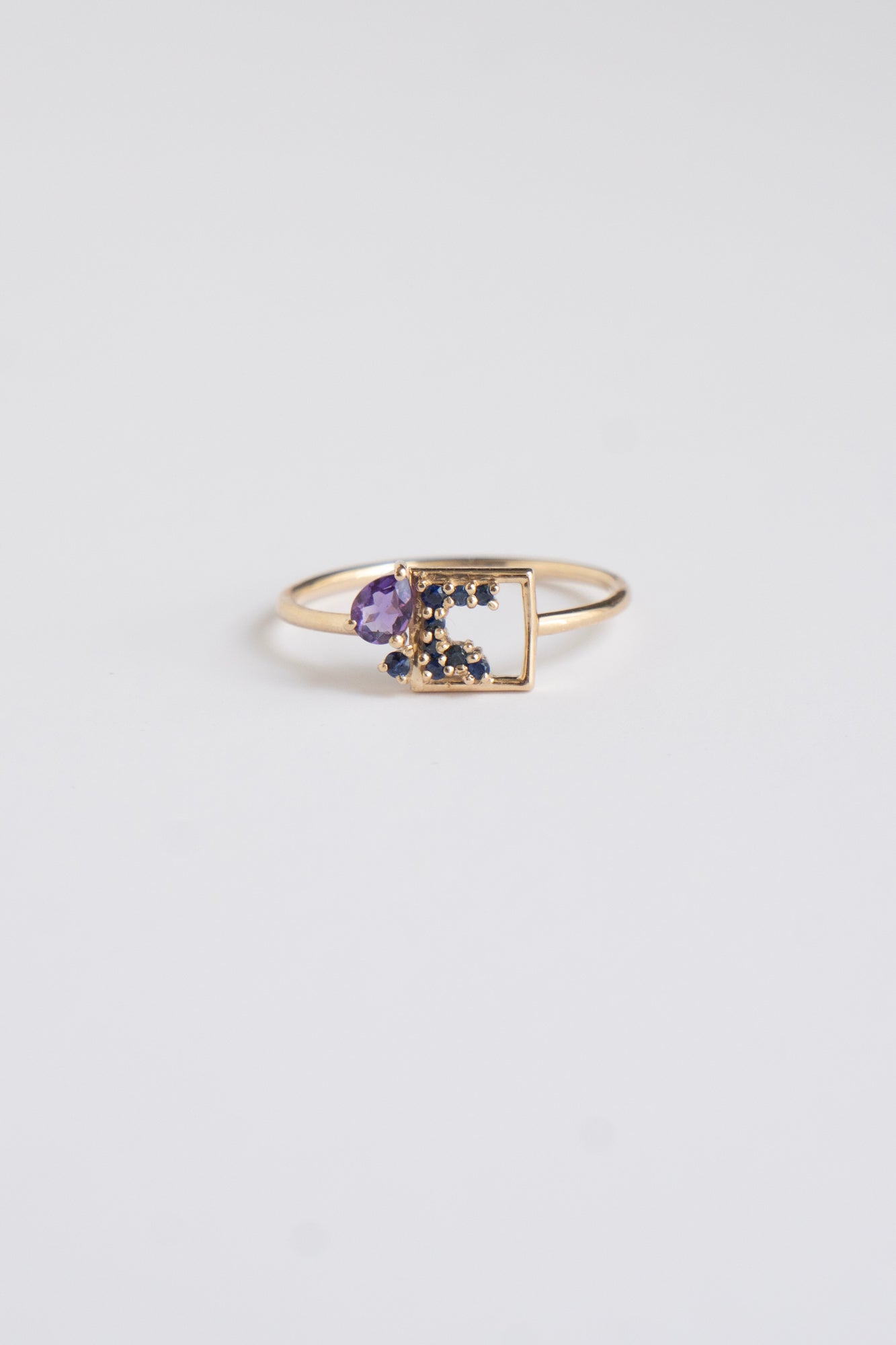 MILA OMI MATA CERES Ring Purple Amethyst /K10
