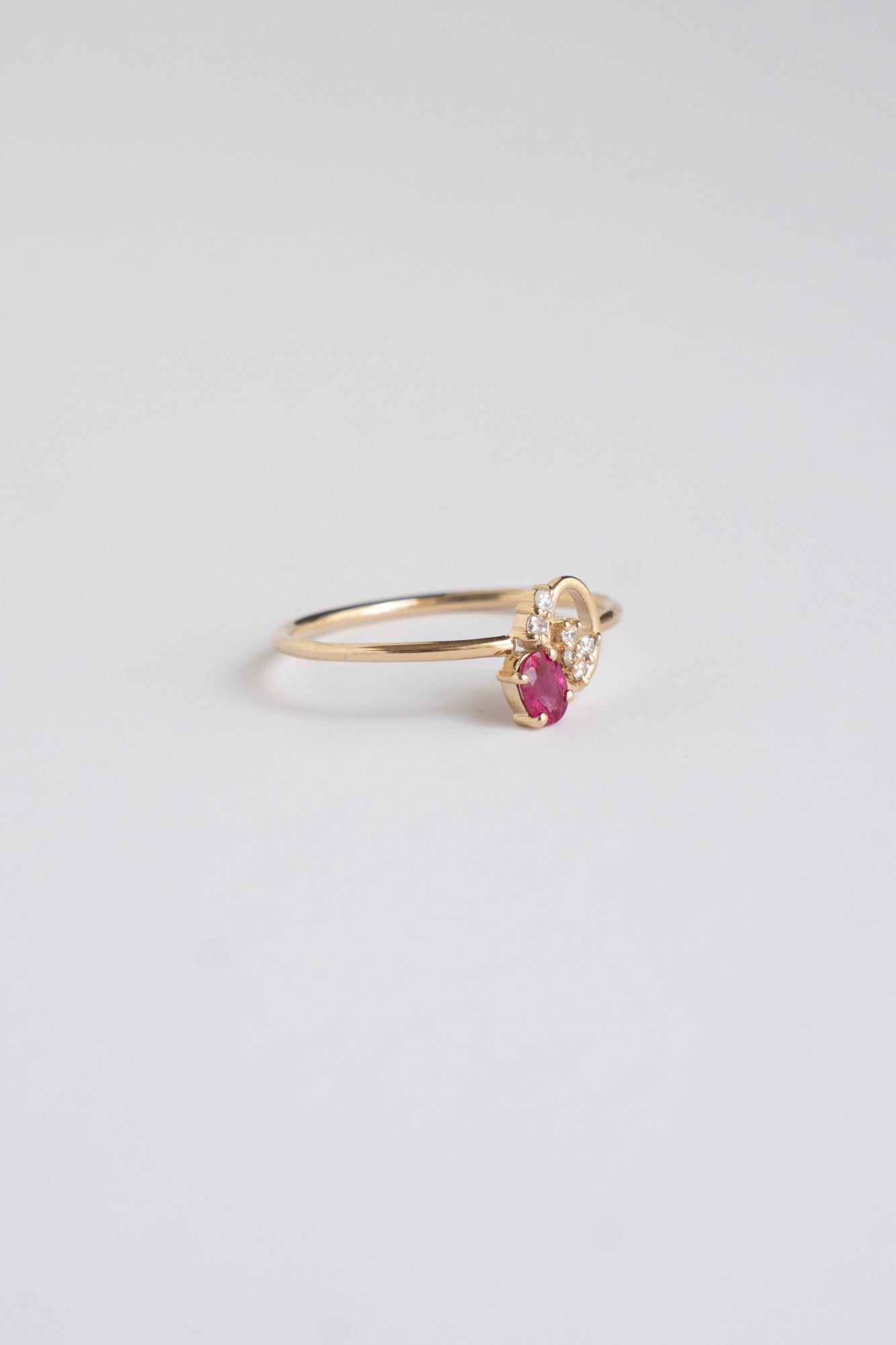 MILA OMI MATA KYBELE Ring Ruby /K10