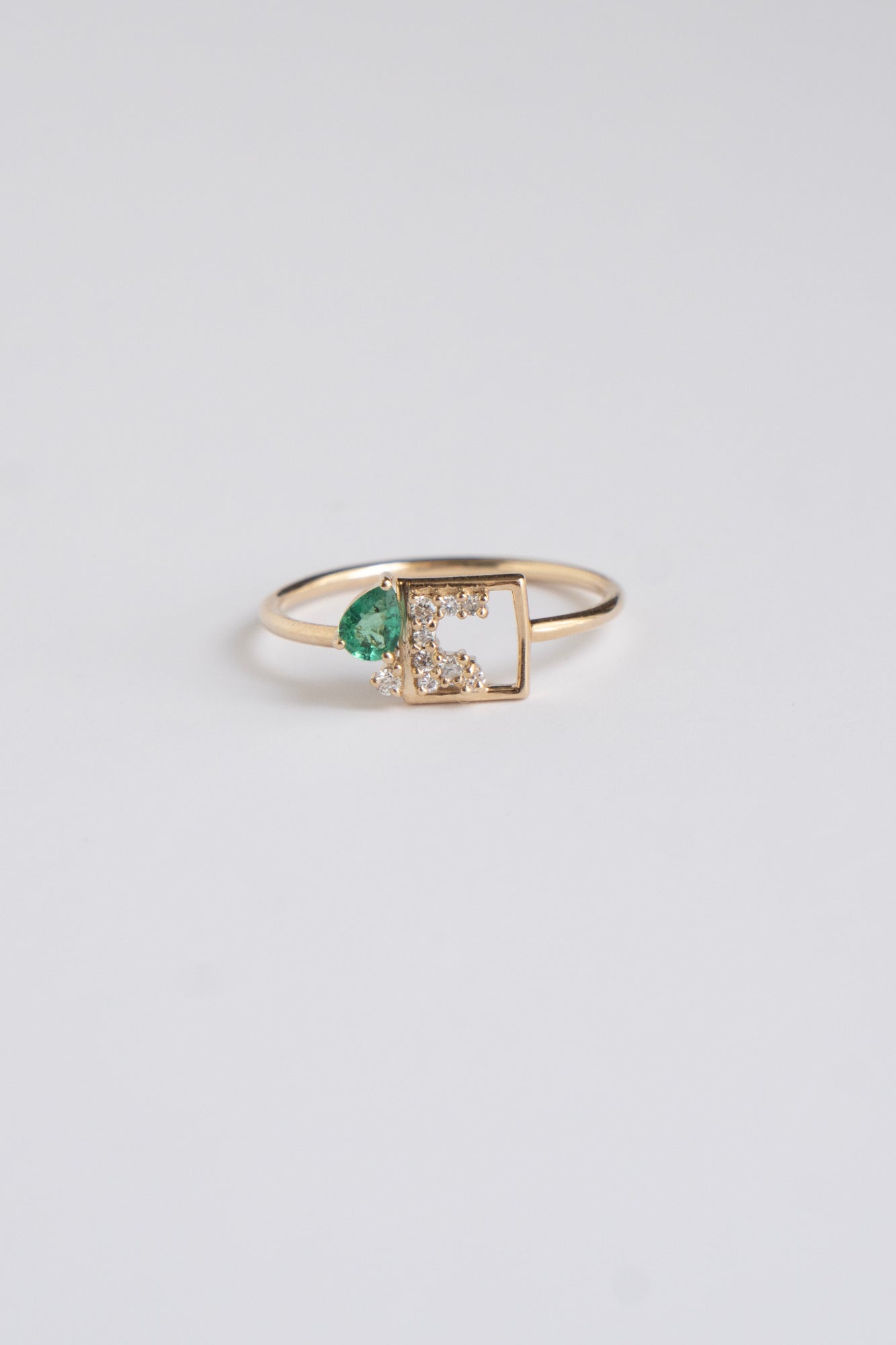 MILA OMI MATA CERES Ring Emerald /K10