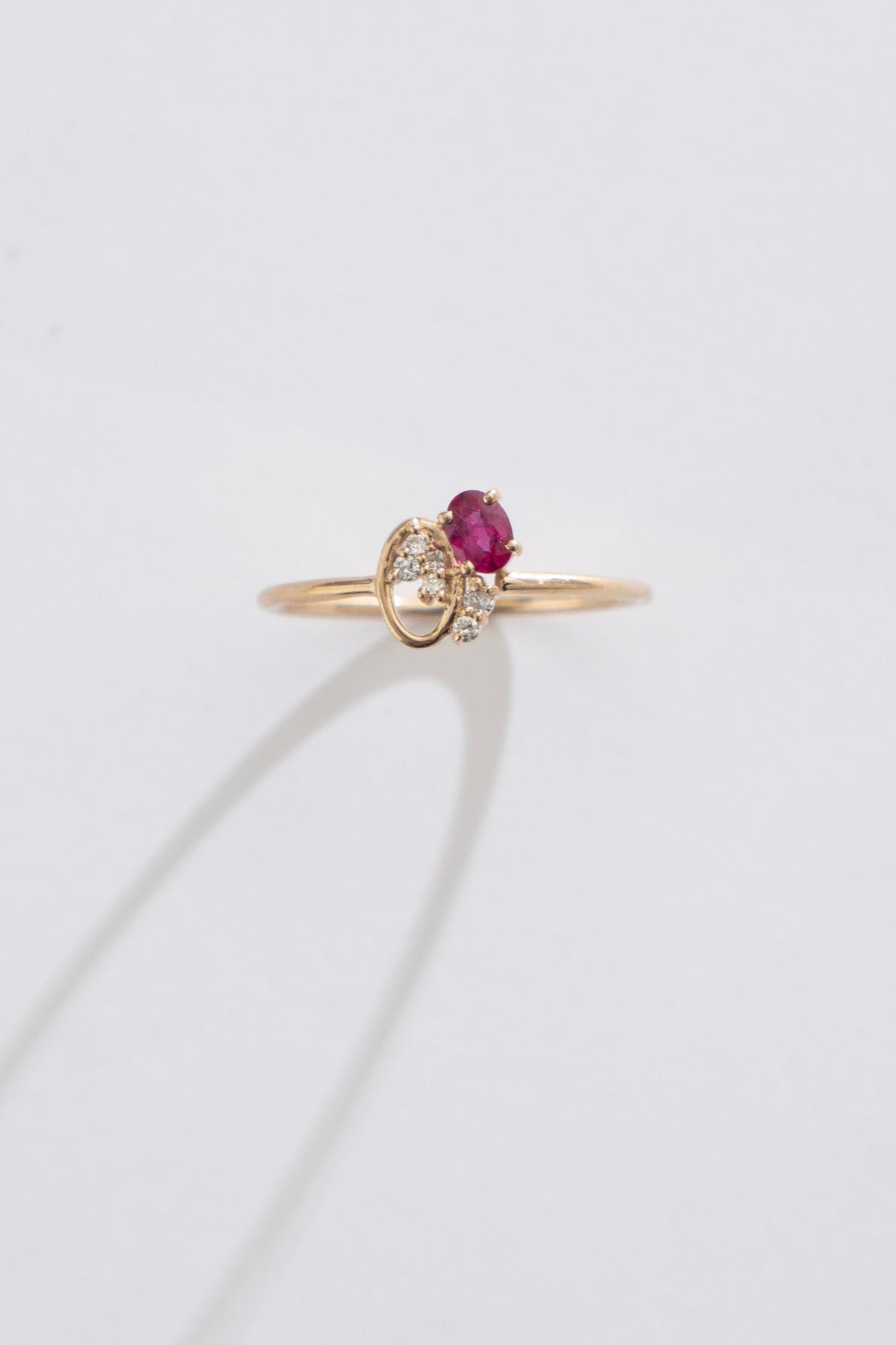 MILA OMI MATA KYBELE Ring Ruby /K10