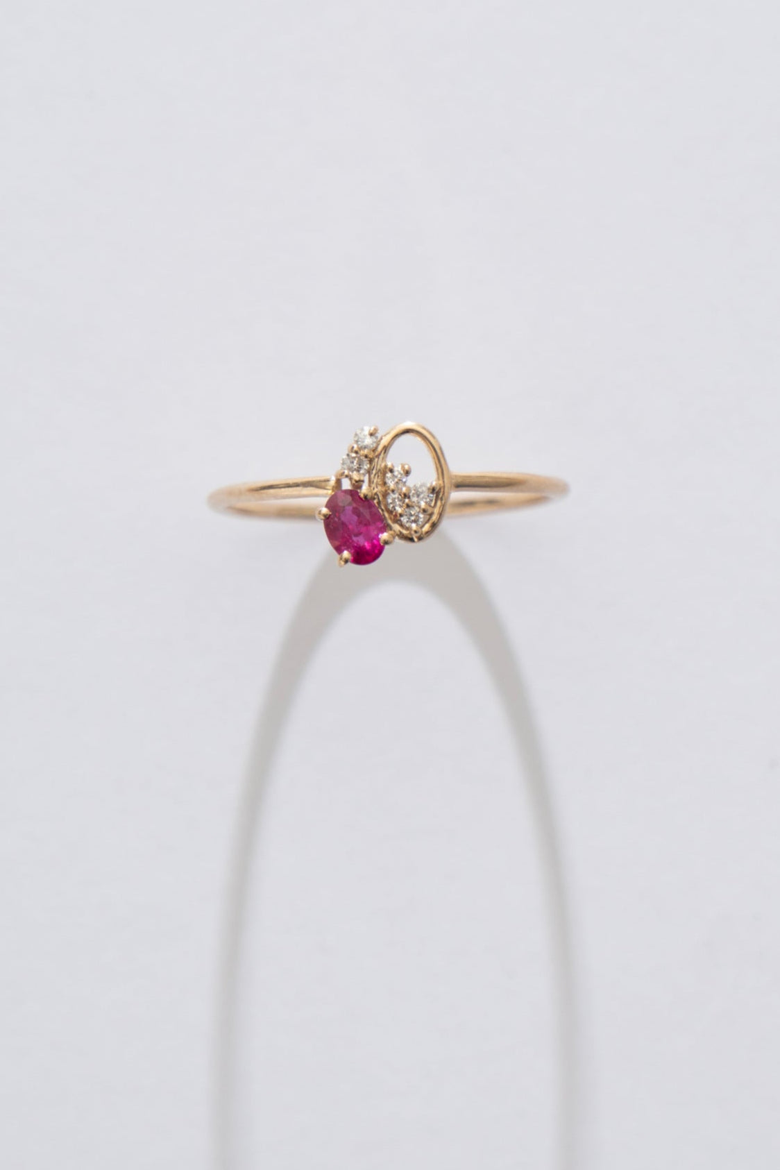 MILA OMI MATA KYBELE Ring Ruby /K10