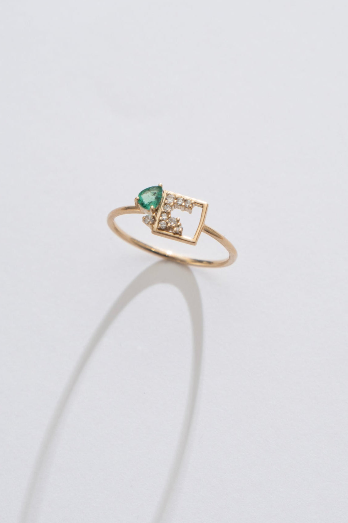 MILA OMI MATA CERES Ring Emerald /K10