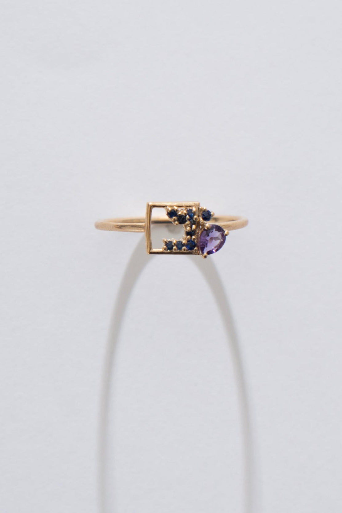 MILA OMI MATA CERES Ring Purple Amethyst /K10