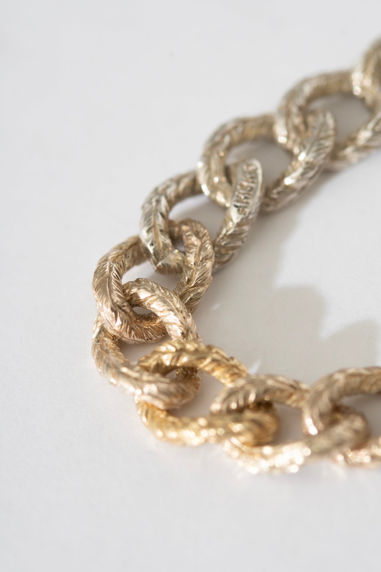 simmon Knit Chain Ring Narrow Aurora /SV&K10&K18