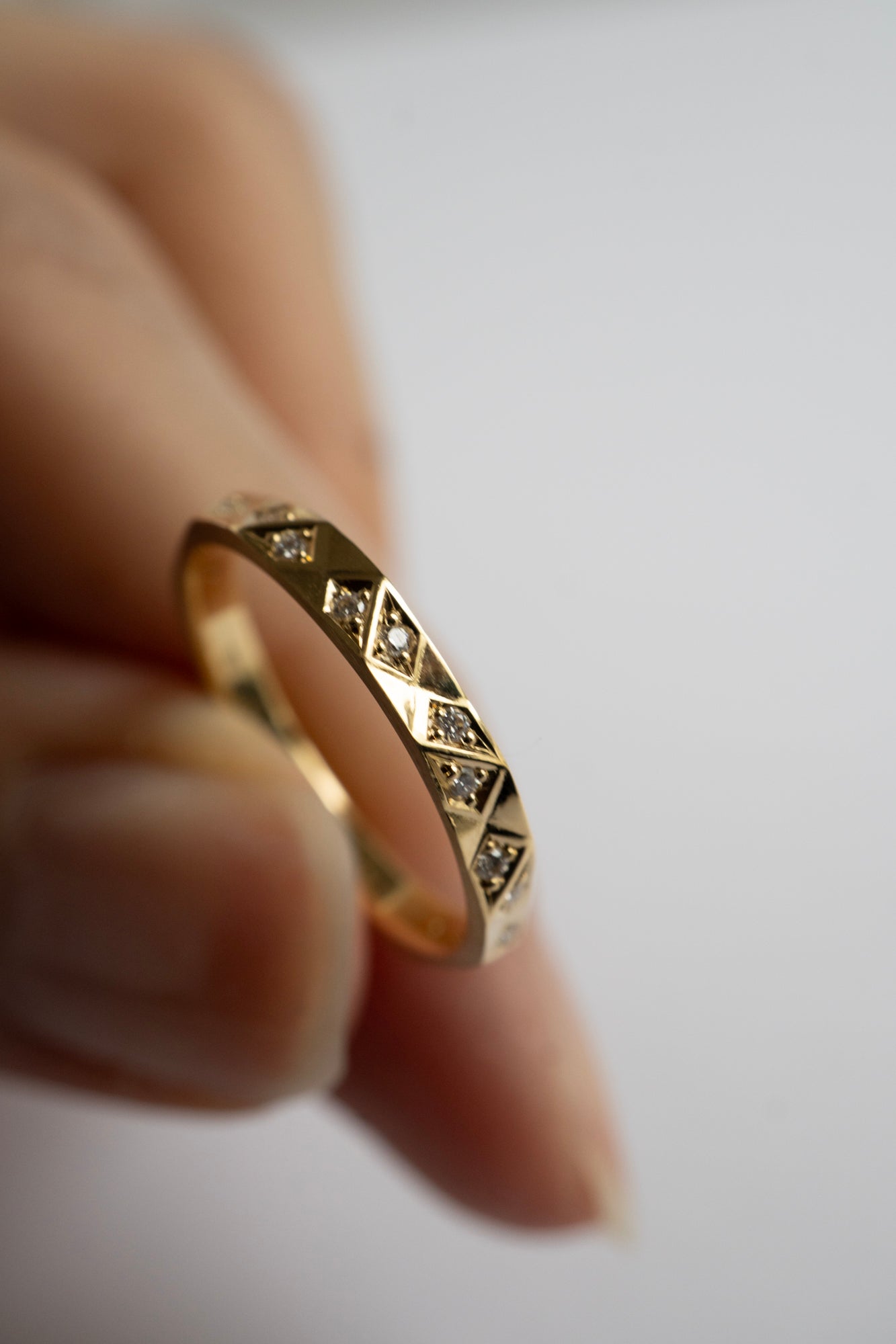 ALLIS Of Light Diamond Ring /K18