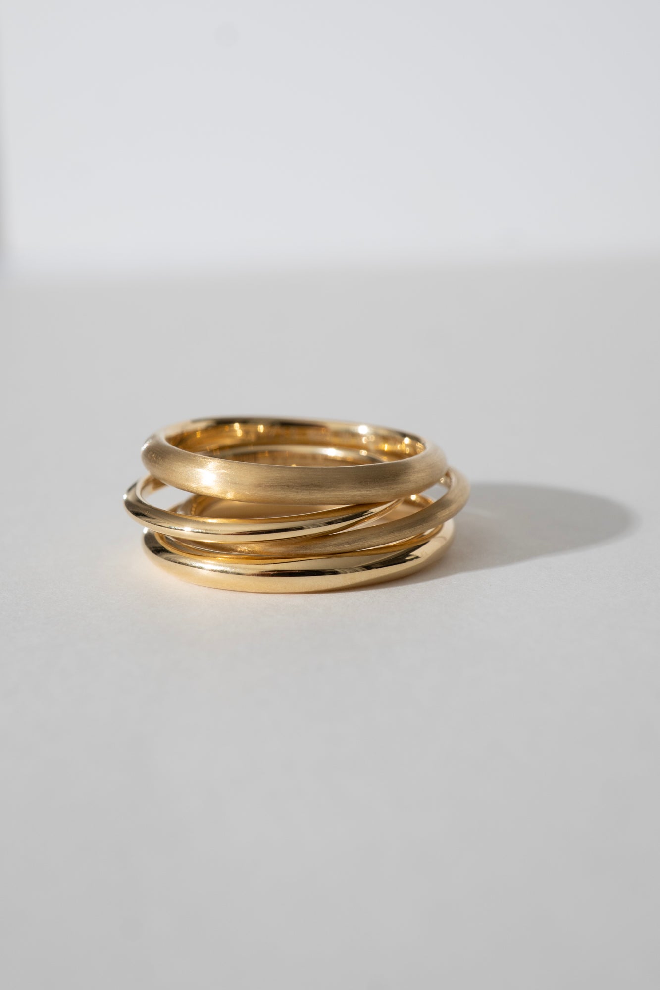 ALLIS Arch Ring オーリス 甲丸リング /K18