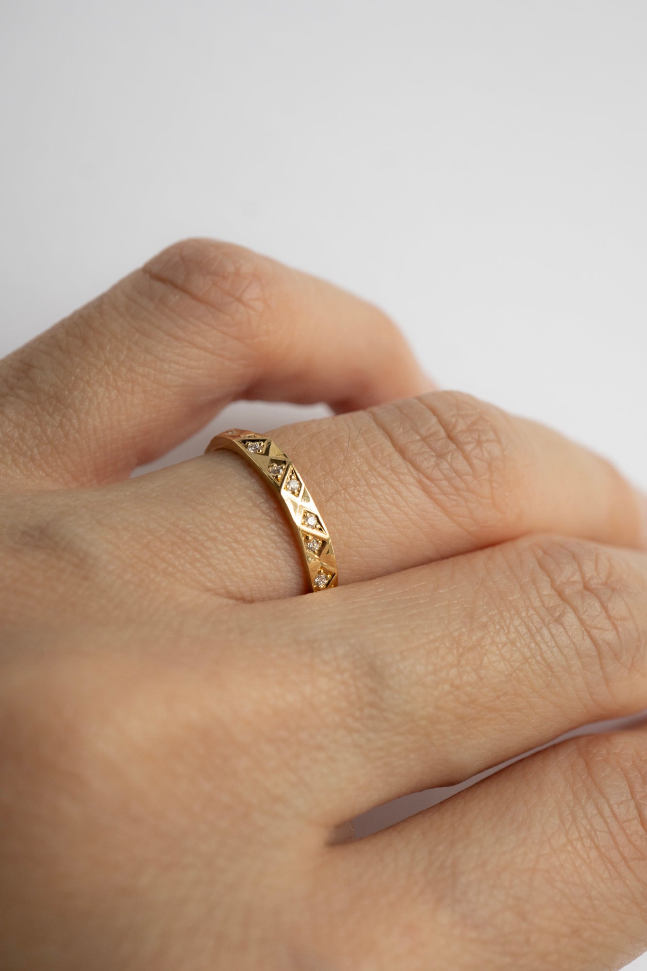 ALLIS Of Light Diamond Ring オーリス ダイヤモンドリング /K18